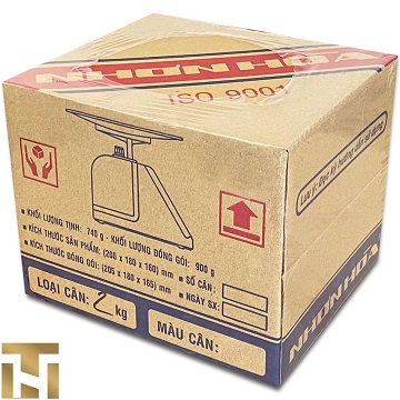 CÂN NHỰA VUÔNG 2KG